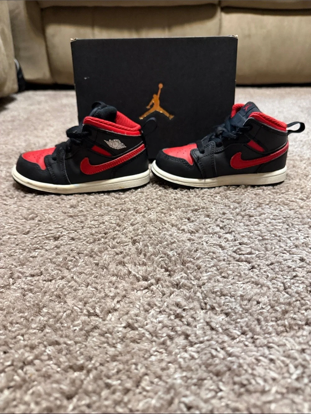 Jordan 1 Mid - Toddler 8C